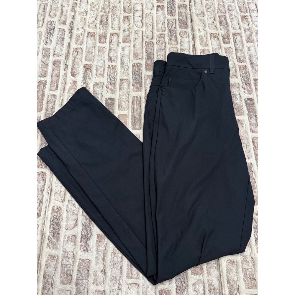 VRST Athletic Mens Limitless 5-Pocket Pants Navy Blue 30x32 Stretch Golf Travel
